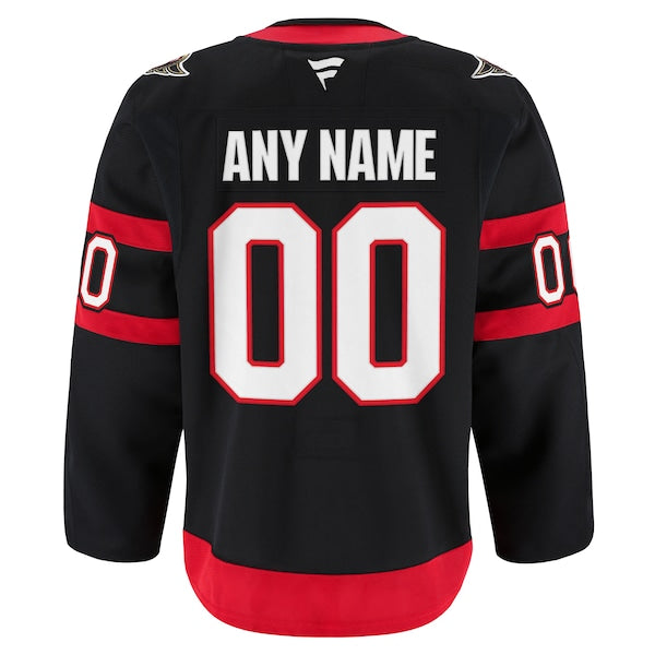 Ottawa Senators  Home Authentic Pro Custom Jersey - Black