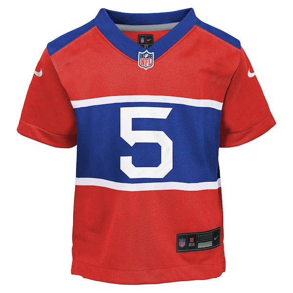 Kayvon Thibodeaux New York Giants Nike Toddler Alternate Player Game Jersey - Century Red
