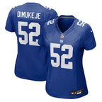 Victor Dimukeje New York Giants Nike Women's Team Game Jersey -  Royal