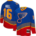 Brett Hull St. Louis Blues  1995/96 Blue Line Player Jersey - Blue