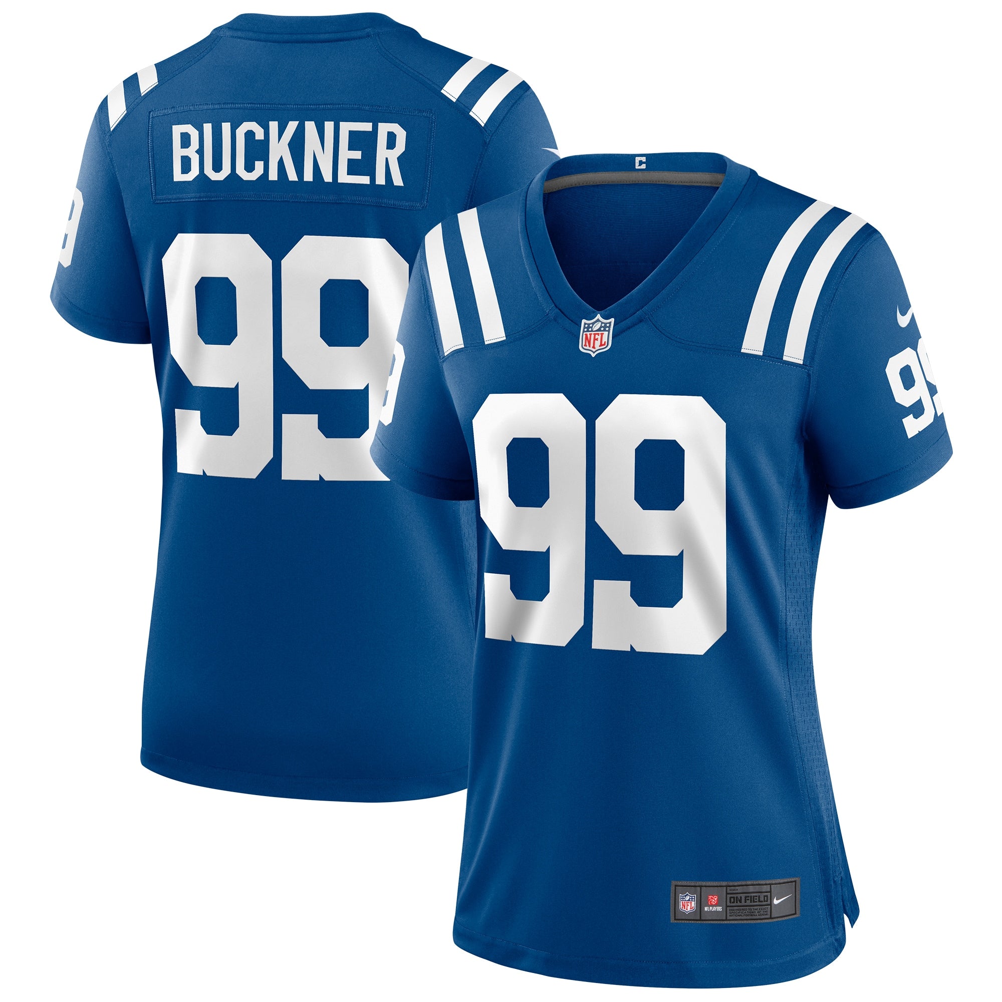 DeForest Buckner Indianapolis Colts Nike Women's Indiana Nights Alternate Game Jersey - Royal/Royal