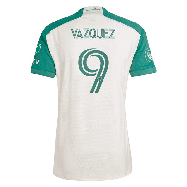 Brandon Vazquez Austin FC adidas 2024 The Armadillo Kit Authentic Player Jersey - Tan