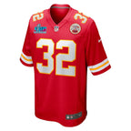 Nick Bolton Kansas City Chiefs Nike Super Bowl LVII Patch Game Jersey - Red
