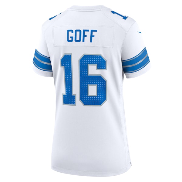 Jared Goff Detroit Lions Nike Women's Game Jersey - White
