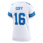 Jared Goff Detroit Lions Nike Women's Game Jersey - White