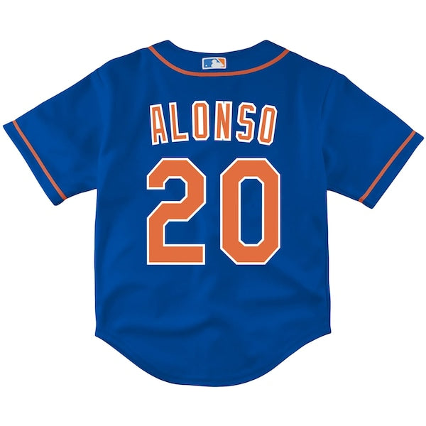 Pete Alonso New York Mets Nike Toddler Alternate Replica Player Jersey - Royal/White