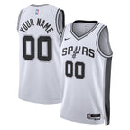 San Antonio Spurs Nike Unisex Swingman Custom Jersey White - Association Edition