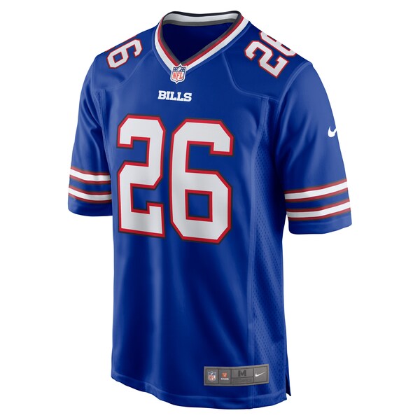 Ty Johnson Buffalo Bills Nike Team Game Jersey -  Royal