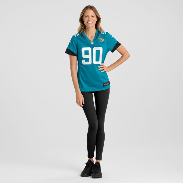 Esezi Otomewo Jacksonville Jaguars Nike Women's  Game Jersey -  Teal