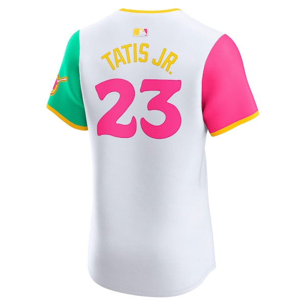 Fernando Tatis Jr. San Diego Padres Nike City Connect Elite Jersey - White