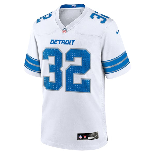 Brian Branch Detroit Lions Nike White Game Jersey -  White/Blue