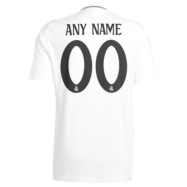 Los Merengues adidas 2024/25 Home Replica Custom Jersey - White