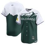 Colorado Rockies Nike City Connect Limited Custom Jersey - Green