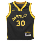 Stephen Curry Golden State Warriors Nike Toddler Swingman Replica Jersey - City Edition - Black