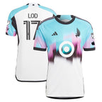 Robin Lod Minnesota United FC adidas 2024 The Northern Lights Kit Authentic Jersey - White