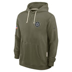 Dallas Cowboys Nike 2025 Salute to Service Sideline Standard Issue Dri-FIT Hoodie - Olive