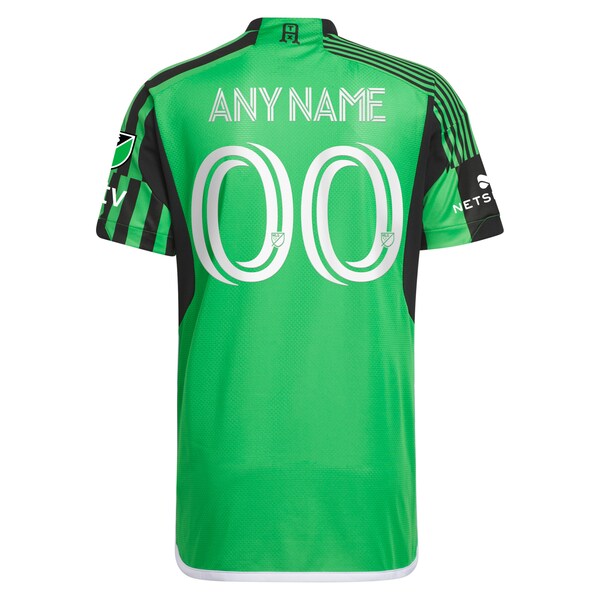 Austin FC adidas 2024 Las Voces Kit Authentic Custom Jersey - Green