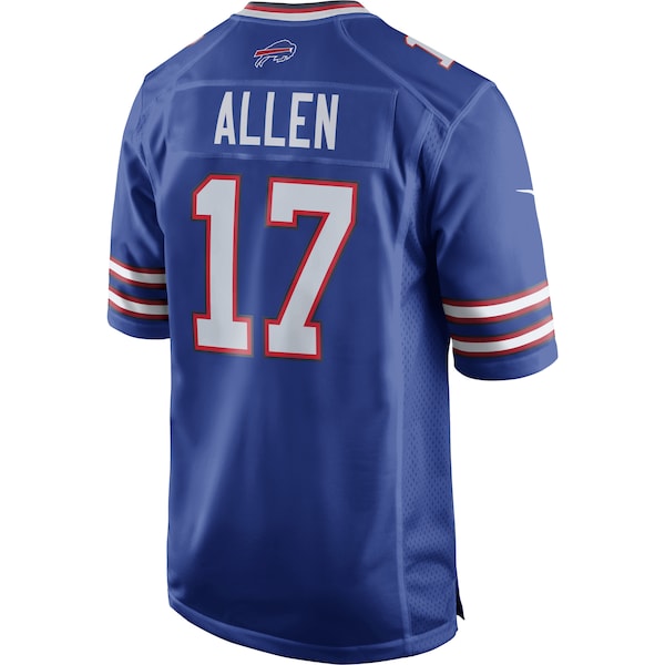Josh Allen Buffalo Bills Nike Team Game Player Jersey - Royal/Red/White