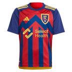 Cristian Arango Real Salt Lake adidas Youth 2024 Peak Utah Replica Player Jersey – Red