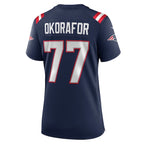 Chukwuma Okorafor New England Patriots Nike Women's  Game Jersey -  Navy