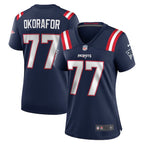 Chukwuma Okorafor New England Patriots Nike Women's  Game Jersey -  Navy