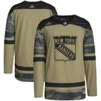 New York Rangers adidas Military Appreciation Team Authentic Practice Jersey - Camo