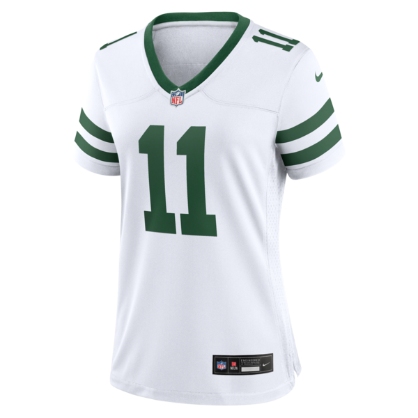 Jermaine Johnson II New York Jets Nike Women's Alternate Game Jersey - Spotlight White/Green