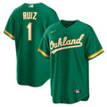 Esteury Ruiz Oakland Athletics Nike Alternate Replica Jersey - Kelly Green