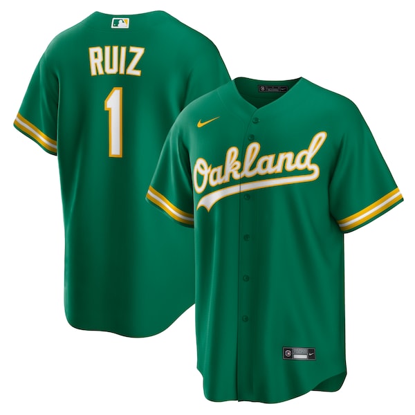 Esteury Ruiz Oakland Athletics Nike Alternate Replica Jersey - Kelly Green