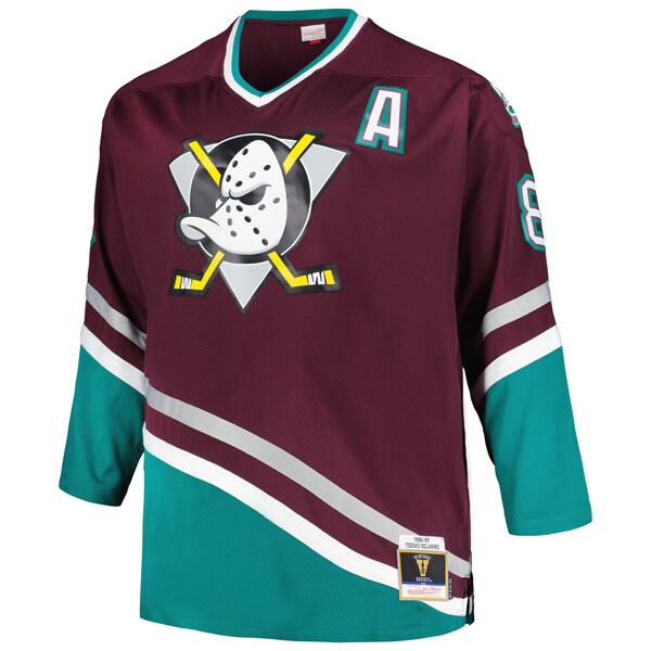 Teemu Selanne Anaheim Ducks Big & Tall   Blue Line Player Jersey - Purple