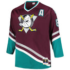 Teemu Selanne Anaheim Ducks Big & Tall   Blue Line Player Jersey - Purple