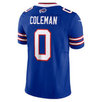 Keon Coleman Buffalo Bills Nike Team Vapor F.U.S.E. Limited Jersey - Royal/Red