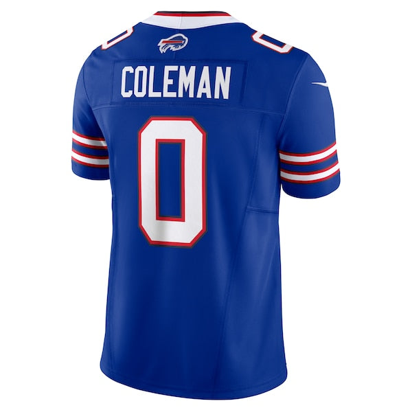 Keon Coleman Buffalo Bills Nike Team Vapor F.U.S.E. Limited Jersey - Royal/Red