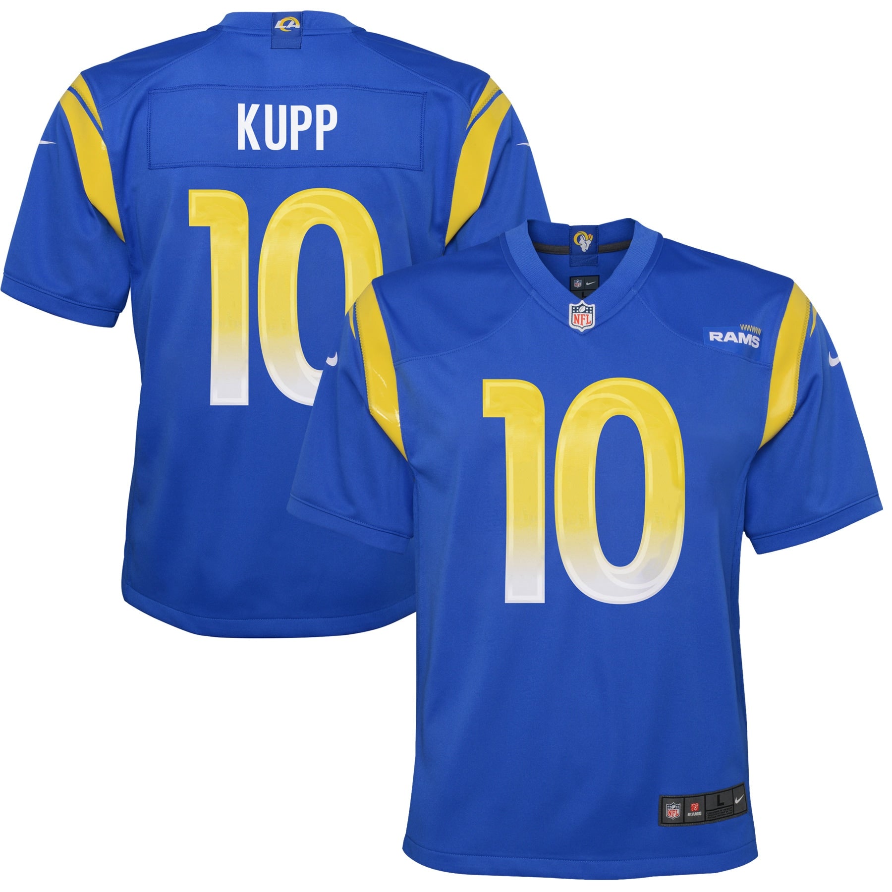 Cooper Kupp Los Angeles Rams Nike Youth Game Jersey - White/Royal