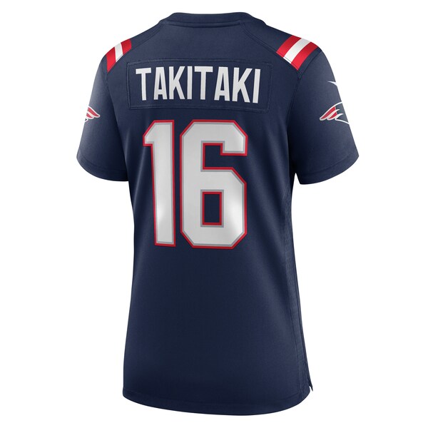 Sione Takitaki New England Patriots Nike Women's  Game Jersey -  Navy