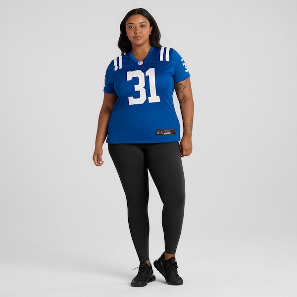 Tyler Goodson Indianapolis Colts Nike Women's  Game Jersey -  Royal