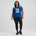 Tyler Goodson Indianapolis Colts Nike Women's  Game Jersey -  Royal