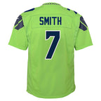 Geno Smith Seattle Seahawks Nike Youth Alternate Player Game Jersey - Neon Green