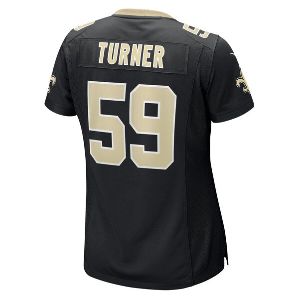 Trai Turner New Orleans Saints Nike Women's Team Game Jersey -  Black