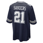 Deion Sanders Dallas Cowboys Nike Team Retired Player Game Jersey -  Navy