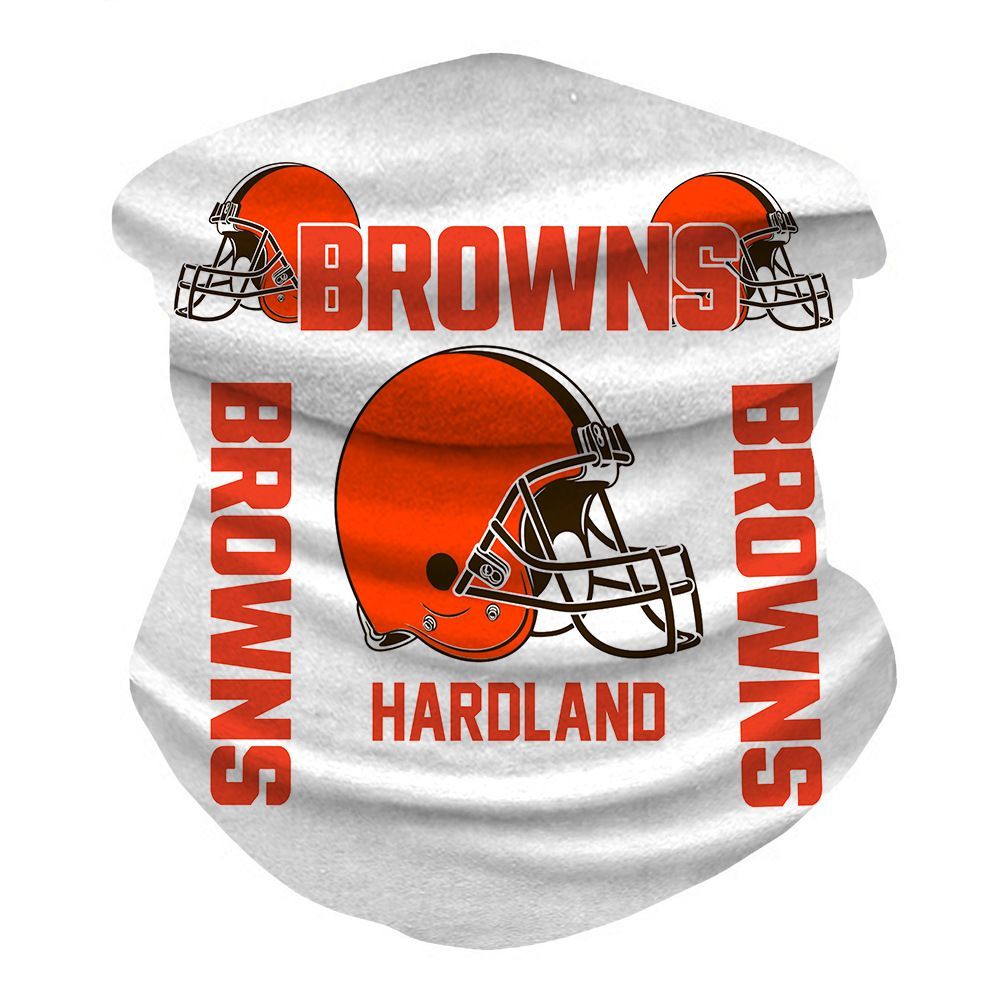 CLEVELAND BROWNS FACE MASK BANDANAS