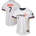 Craig Biggio Houston Astros Nike Youth 2025 City Connect Limited Player Jersey - White