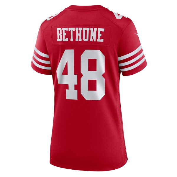 Tatum Bethune San Francisco 49ers Nike Women's  Game Jersey -  Scarlet