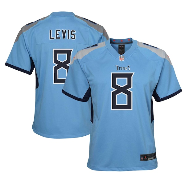 Will Levis Tennessee Titans Nike Youth Alternate Player Game Jersey - Light Blue
