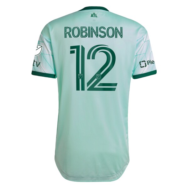 Miles Robinson Atlanta United FC adidas 2024 The Forest Kit Authentic Player Jersey - Mint