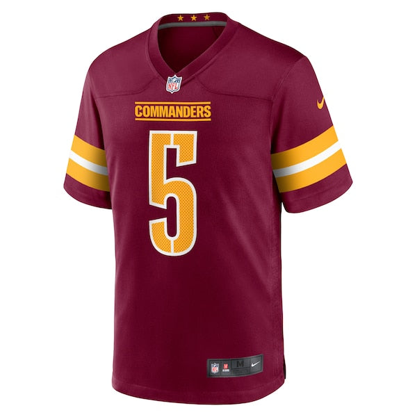 Tress Way Washington Commanders Nike  Game Jersey -  Burgundy