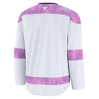 Columbus Blue Jackets  2024 Hockey Fights Cancer Practice Jersey - White