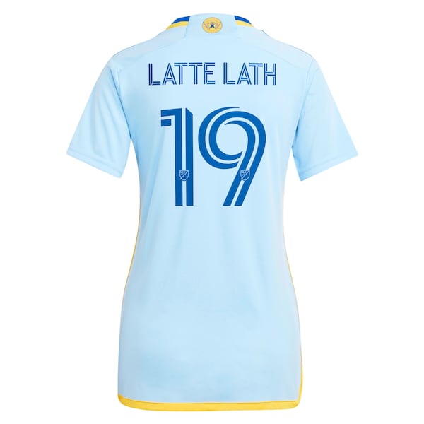 Emmanuel Latte Lath Atlanta United FC adidas Women's 2024 The Resurgens Kit Replica Player Jersey - Light Blue