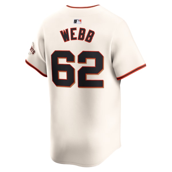 Logan Webb San Francisco Giants Nike Home Limited Player Jersey - Cream