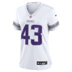 Andrew Van Ginkel Minnesota Vikings Nike Women's Alternate Game Jersey -  White/Purple